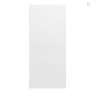 White Shaker Finished Plywood Island Panel