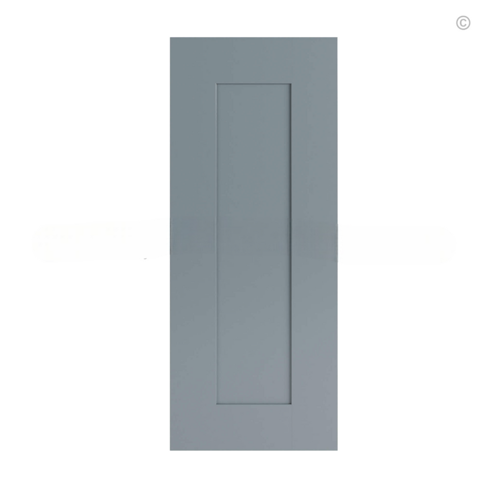 Gray Shaker Wall Decorative Door Panel