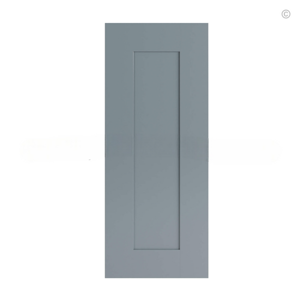 Gray Shaker Wall Decorative Door Panel