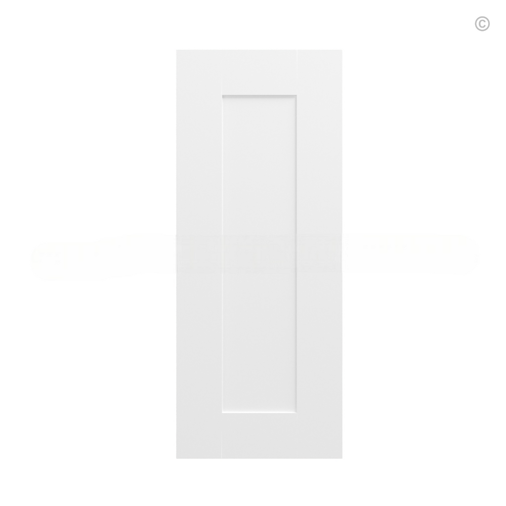 White Shaker Wall Decorative Door Panel