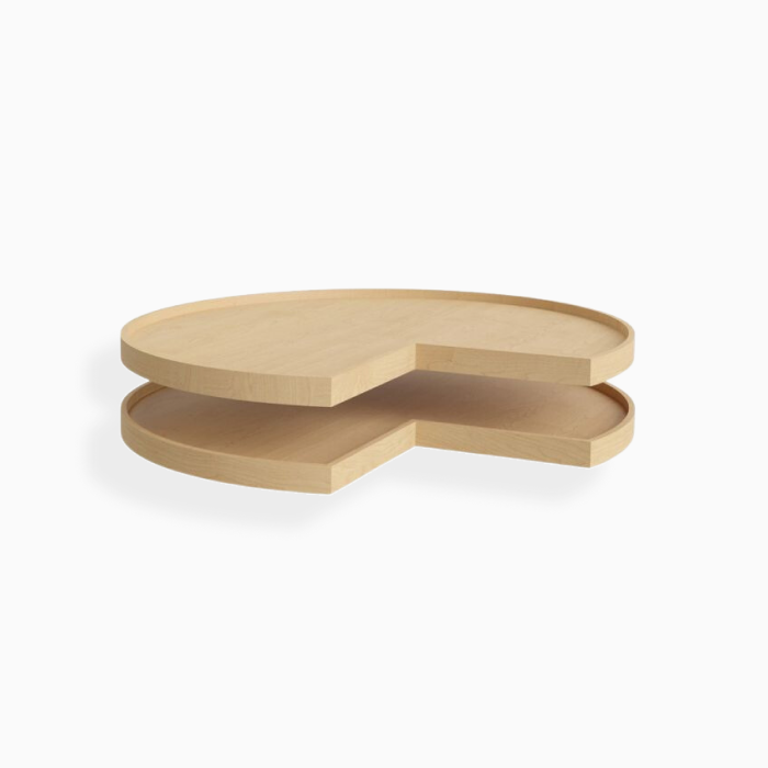 White Shaker Wood Tray