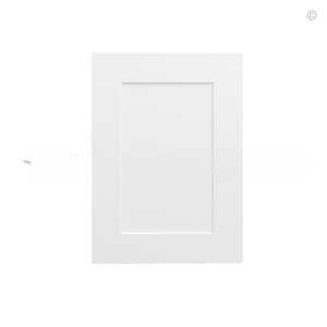 White Shaker Decorative Door Panel